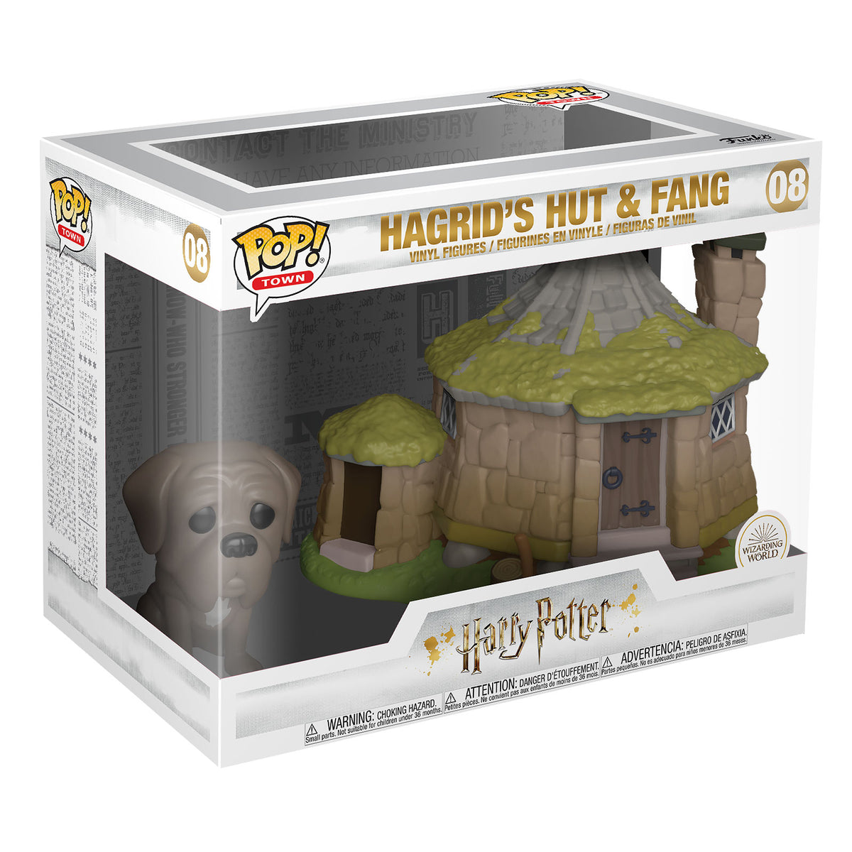 Image produit Harry Potter - La cabane de Hagrid avec Fang Set de figurines Funko Pop