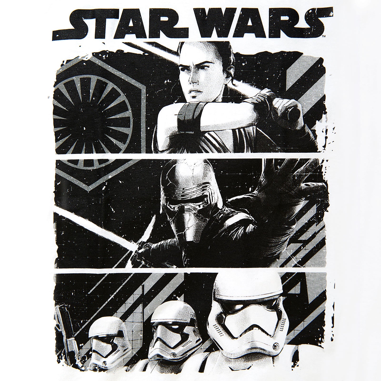 Image produit Star Wars - T-shirt Fighting Forces blanc
