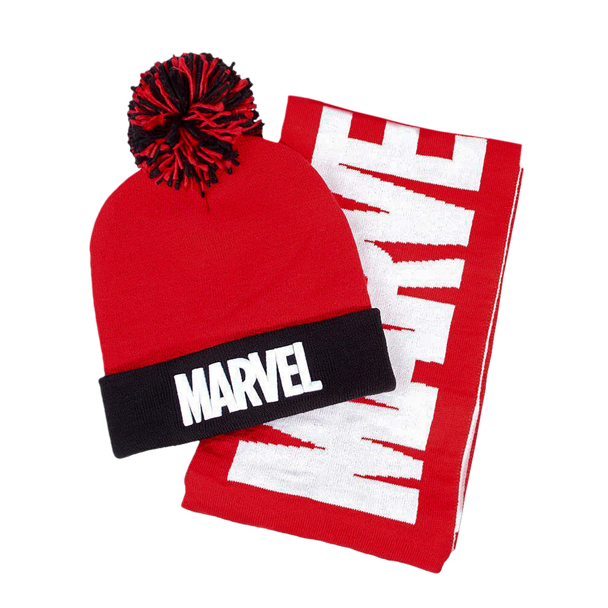 Image produit Ensemble Cadeau Marvel Chapeau et Écharpe