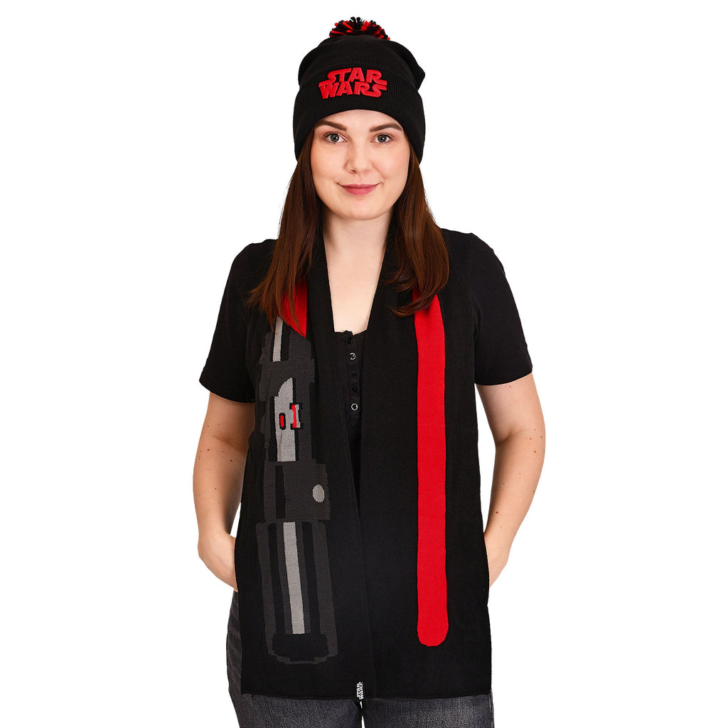 Image produit Star Wars - Ensemble cadeau bonnet et écharpe Darth Vader