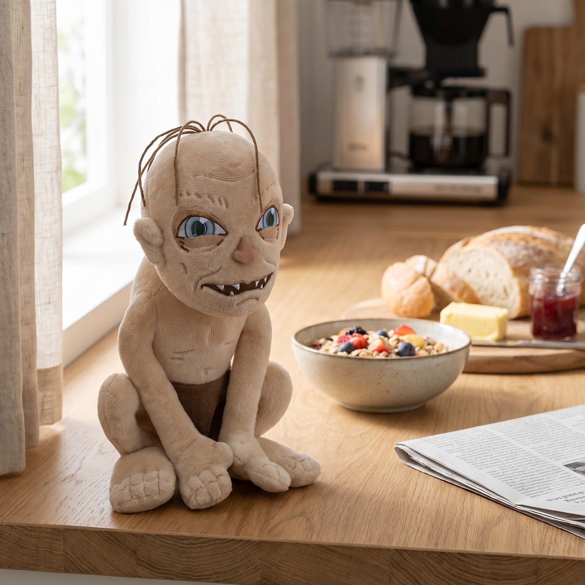 Image produit Le Seigneur des Anneaux - Peluche Gollum 23 cm