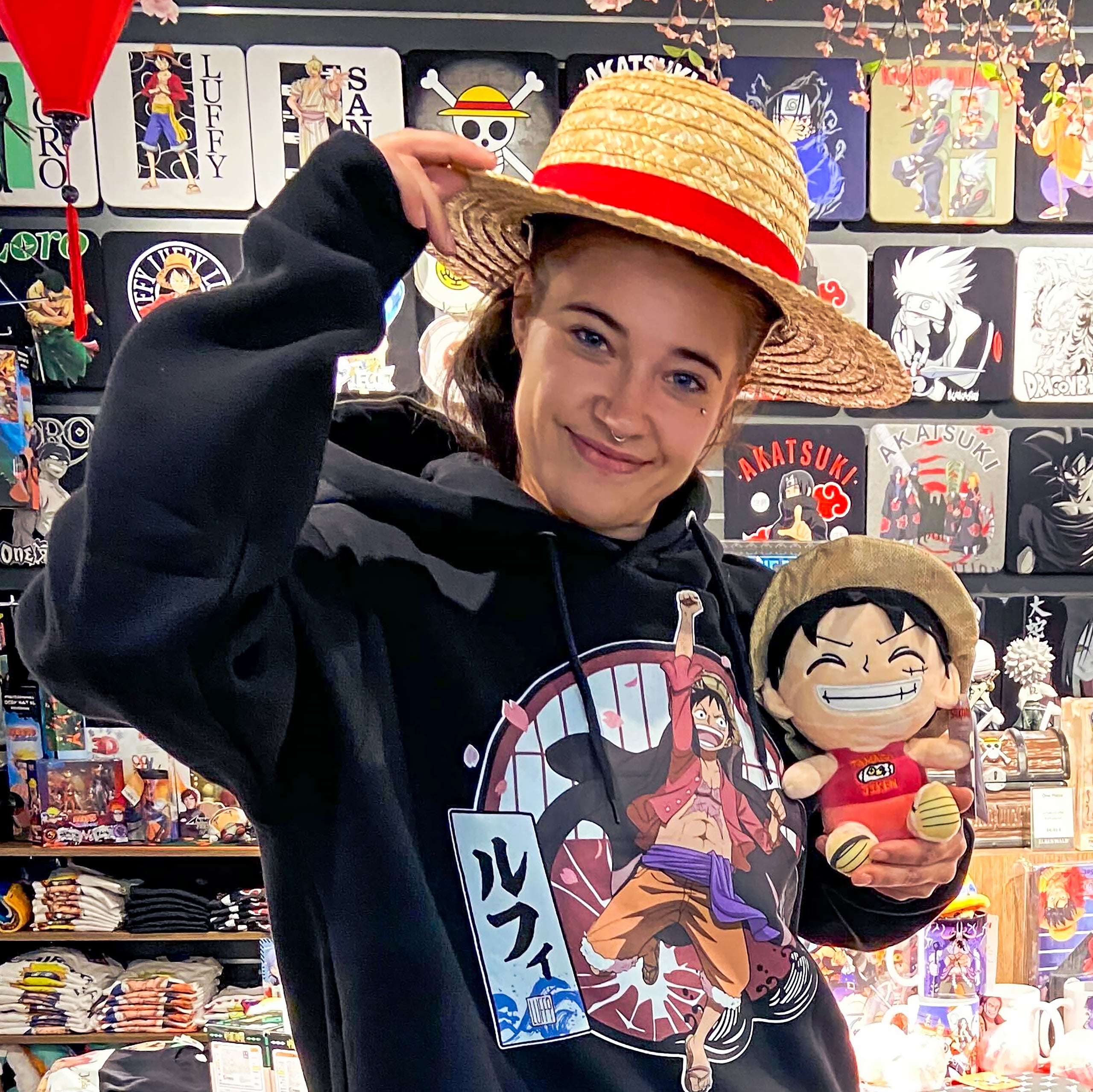 Image produit One Piece - Figurine en peluche Ruffy 20 cm