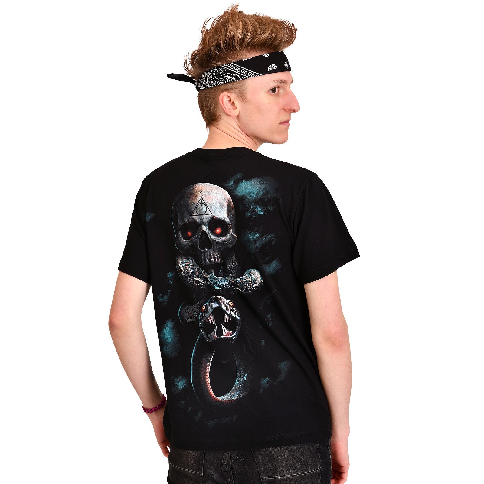 Image produit Harry Potter - Le T-shirt noir Marque des Ténèbres