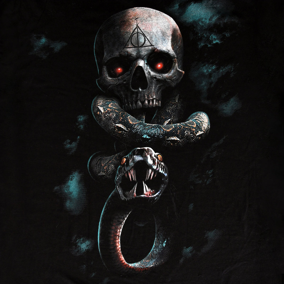 Image produit Harry Potter - Le T-shirt noir Marque des Ténèbres