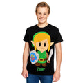 Image produit Zelda - T-shirt Link's Awakening noir