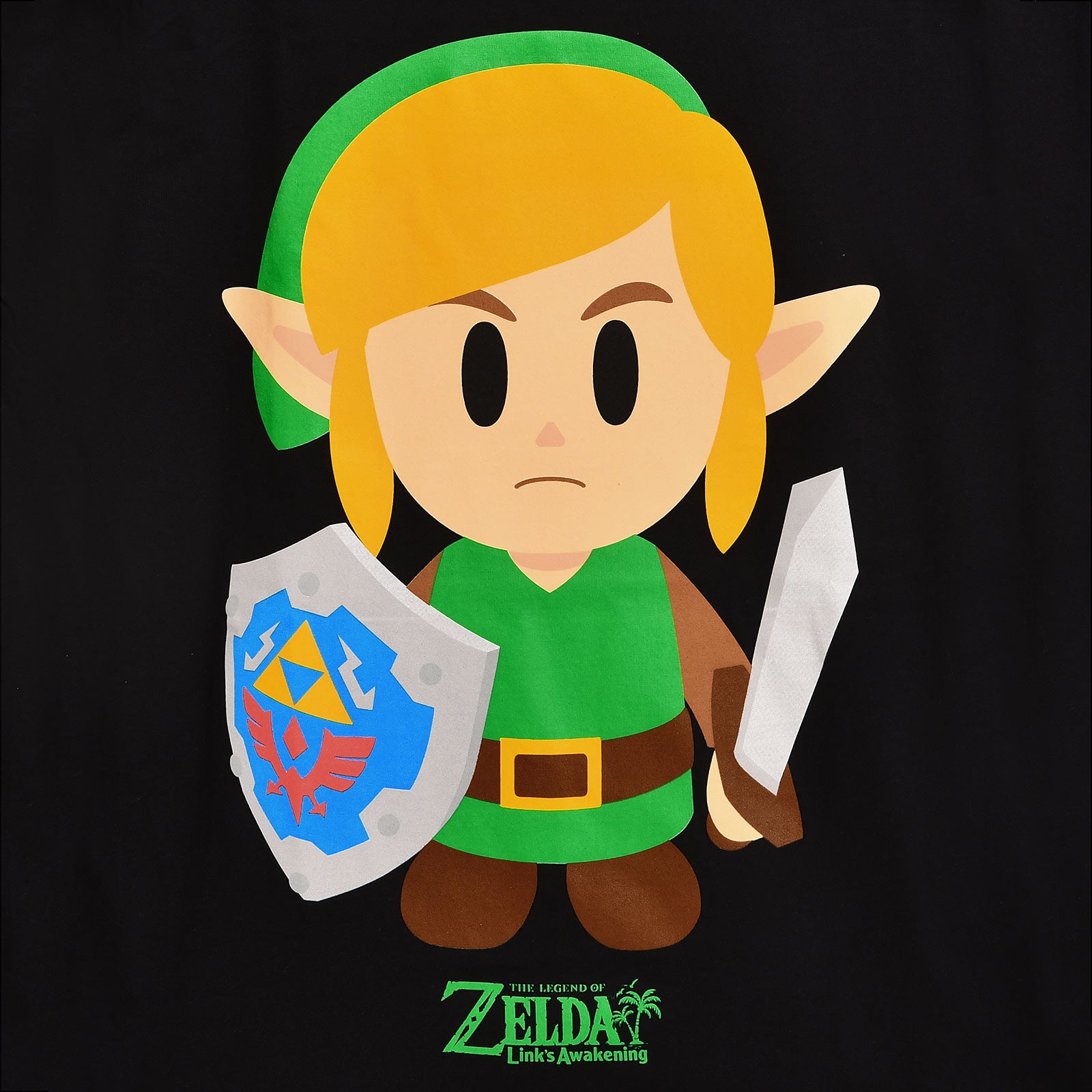 Image produit Zelda - T-shirt Link's Awakening noir