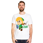 Image produit Zelda - T-shirt blanc Link's Awakening