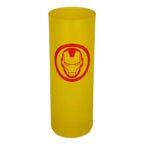 Image produit Iron Man - Verre Logo jaune