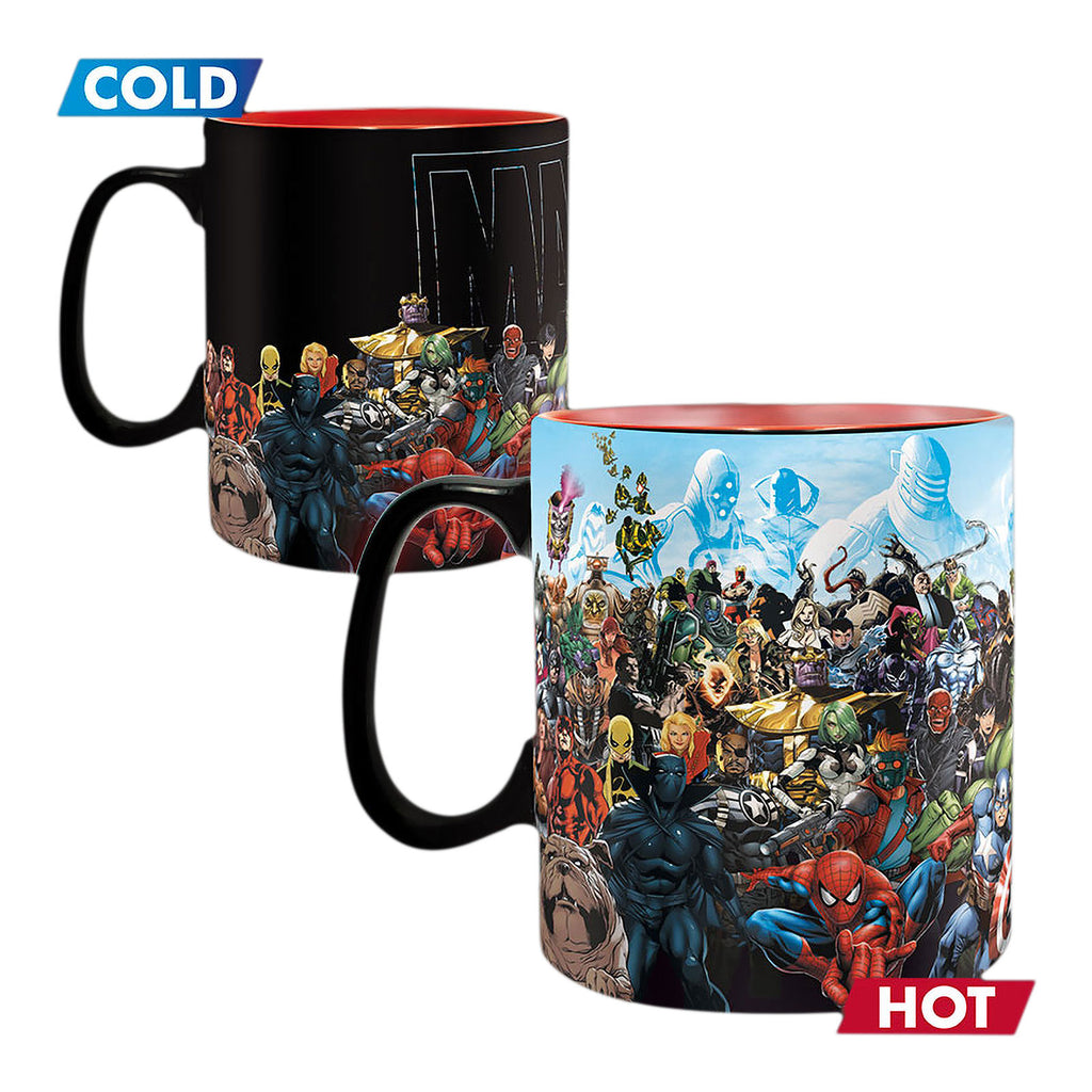 Image produit Marvel - Mug à effet thermique Heroes