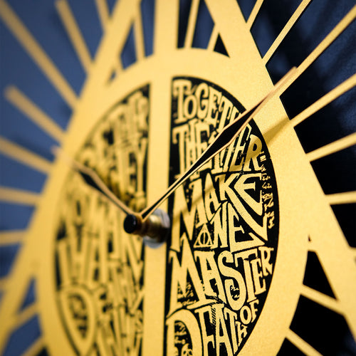 Image produit Harry Potter - Horloge murale Reliques de la Mort