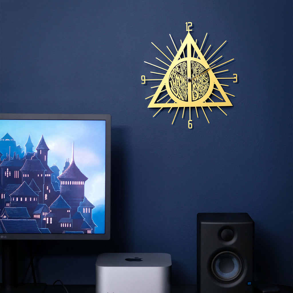 Image produit Harry Potter - Horloge murale Reliques de la Mort