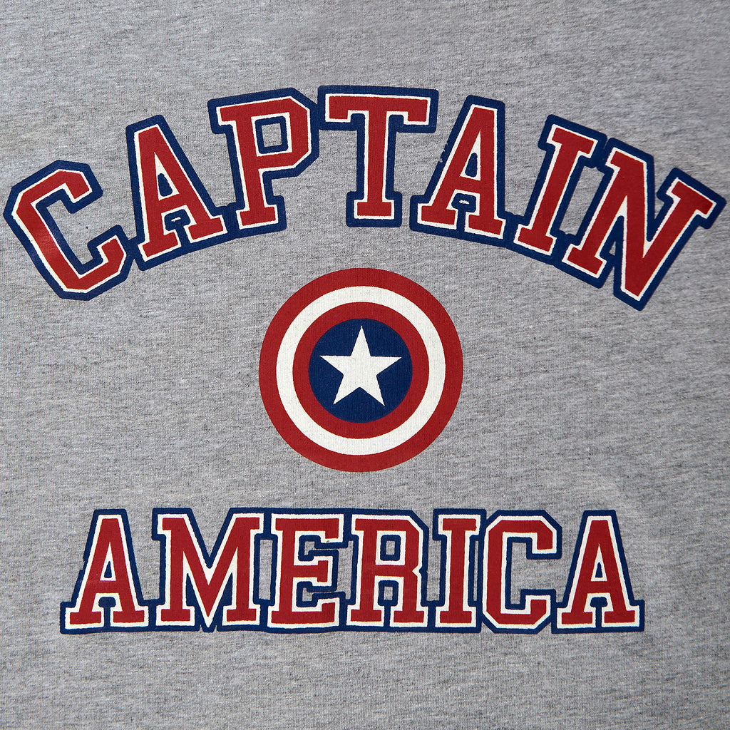 Image produit Captain America - T-shirt de collège gris