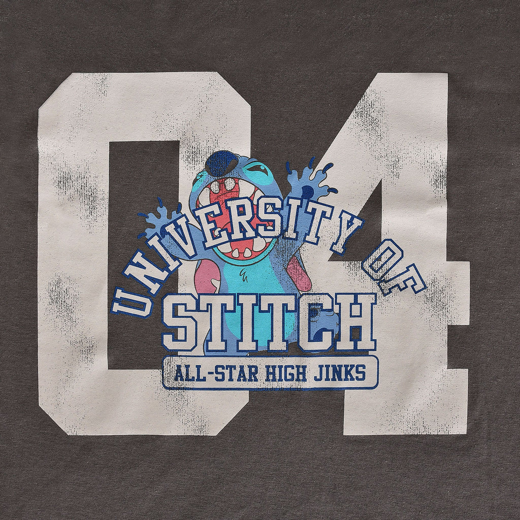Image produit Lilo & Stitch - T-shirt University of Stitch gris