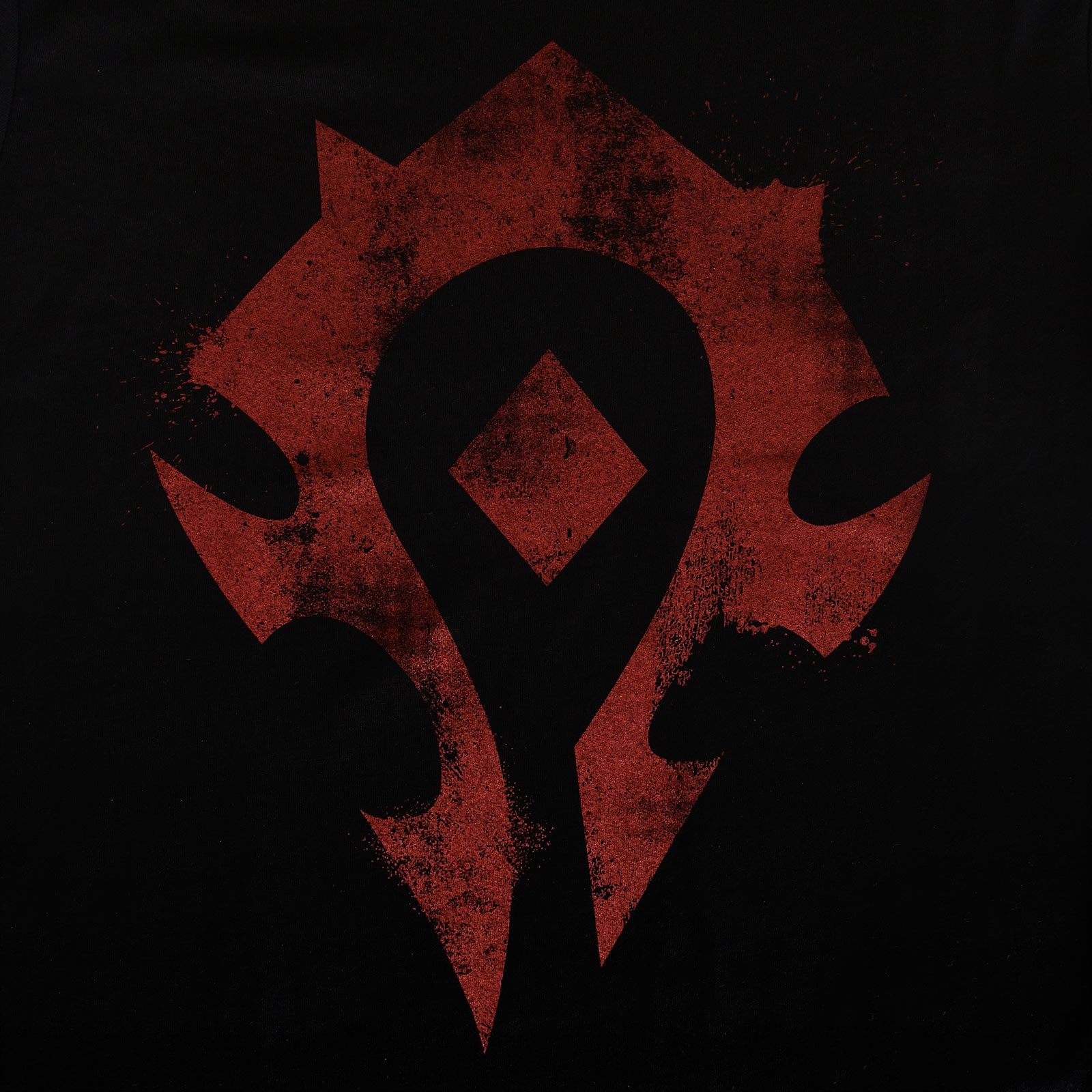 Image produit World of Warcraft - T-shirt noir avec logo Horde Spray
