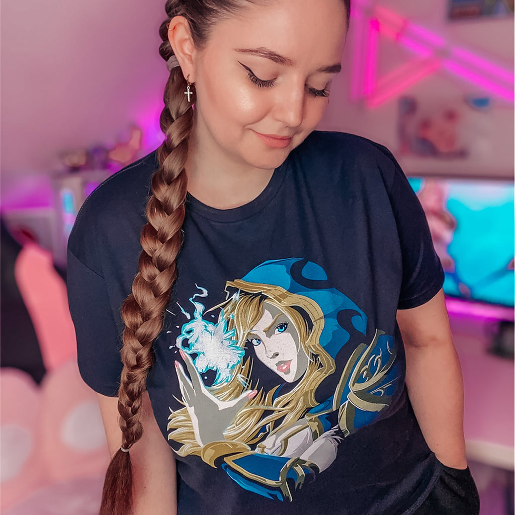 Image produit World of Warcraft - T-shirt bleu Jaina Portvaillant