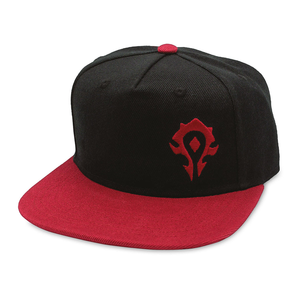 Image produit World of Warcraft - Casquette Snapback Logo Horde noir-rouge