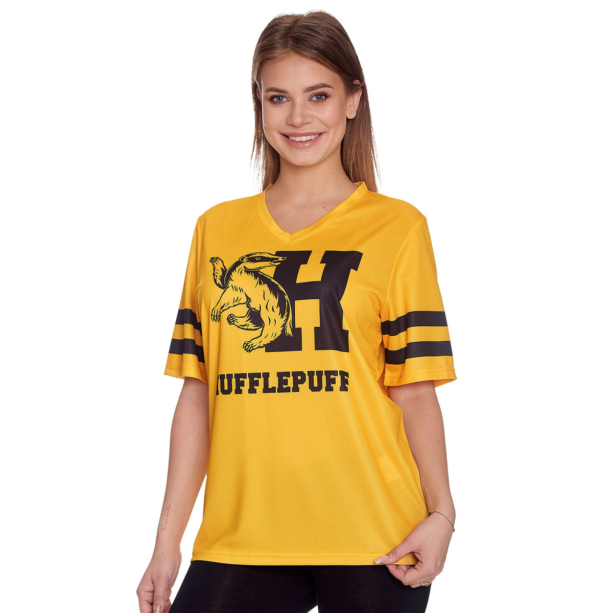 Image produit Harry Potter - T-shirt jaune de l'équipe Hufflepuff