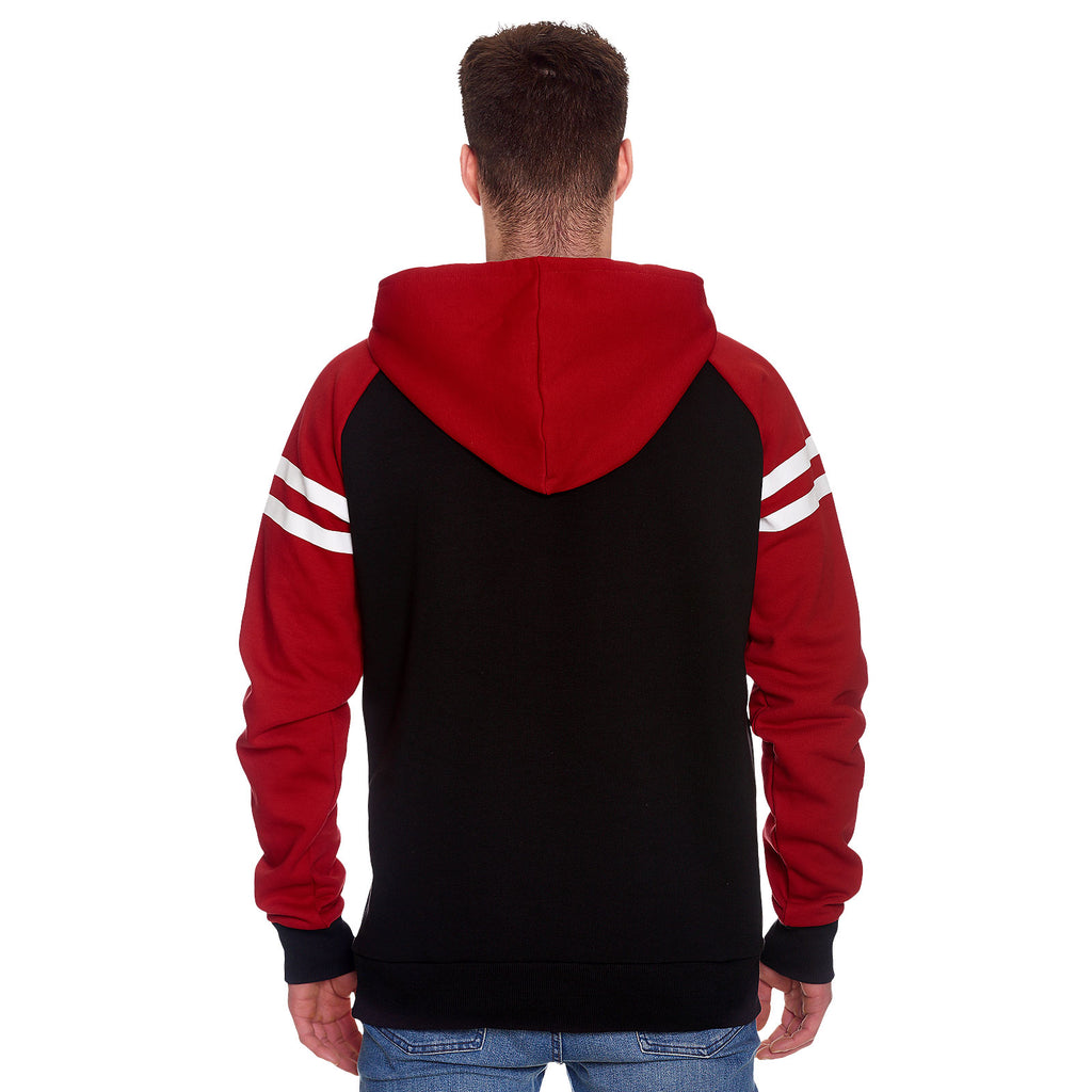 Image produit Marvel - Sweat à capuche logo rouge-noir