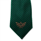 Image produit Zelda - Cravate Logo Hyrule verte