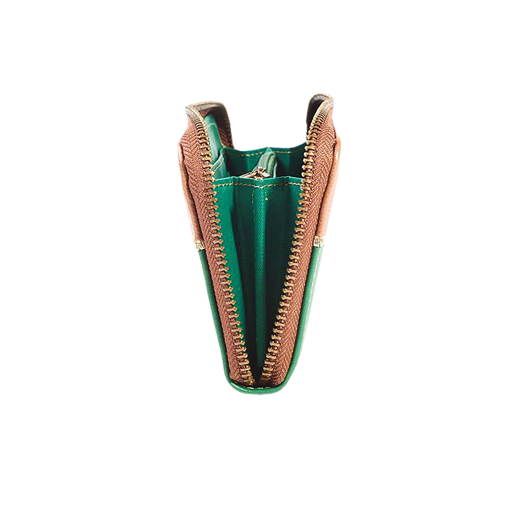 Image produit Zelda - Portefeuille Logo Hyrule vert-marron