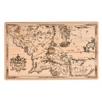 Image produit Seigneur des Anneaux - Planche à découper Carte de la Terre du Milieu en Hêtre