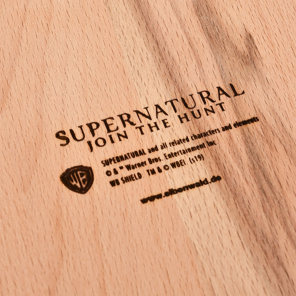 Image produit Supernatural - Eat More Pie Planche à découper en hêtre