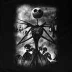 Image produit Nightmare Before Christmas - Jack Stormy Skies T-Shirt noir