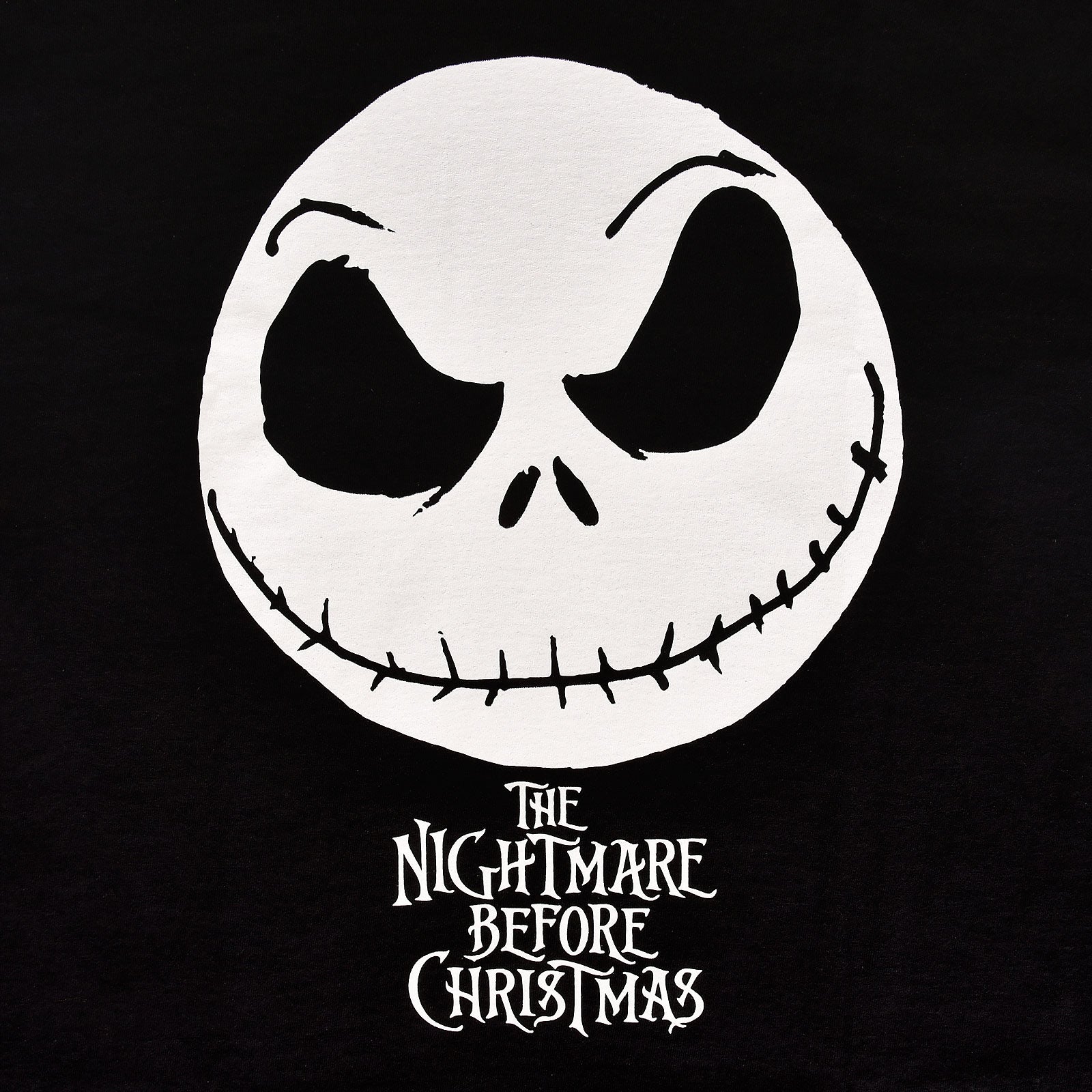 Product image Nightmare Before Christmas - Jack Face T-Shirt Black