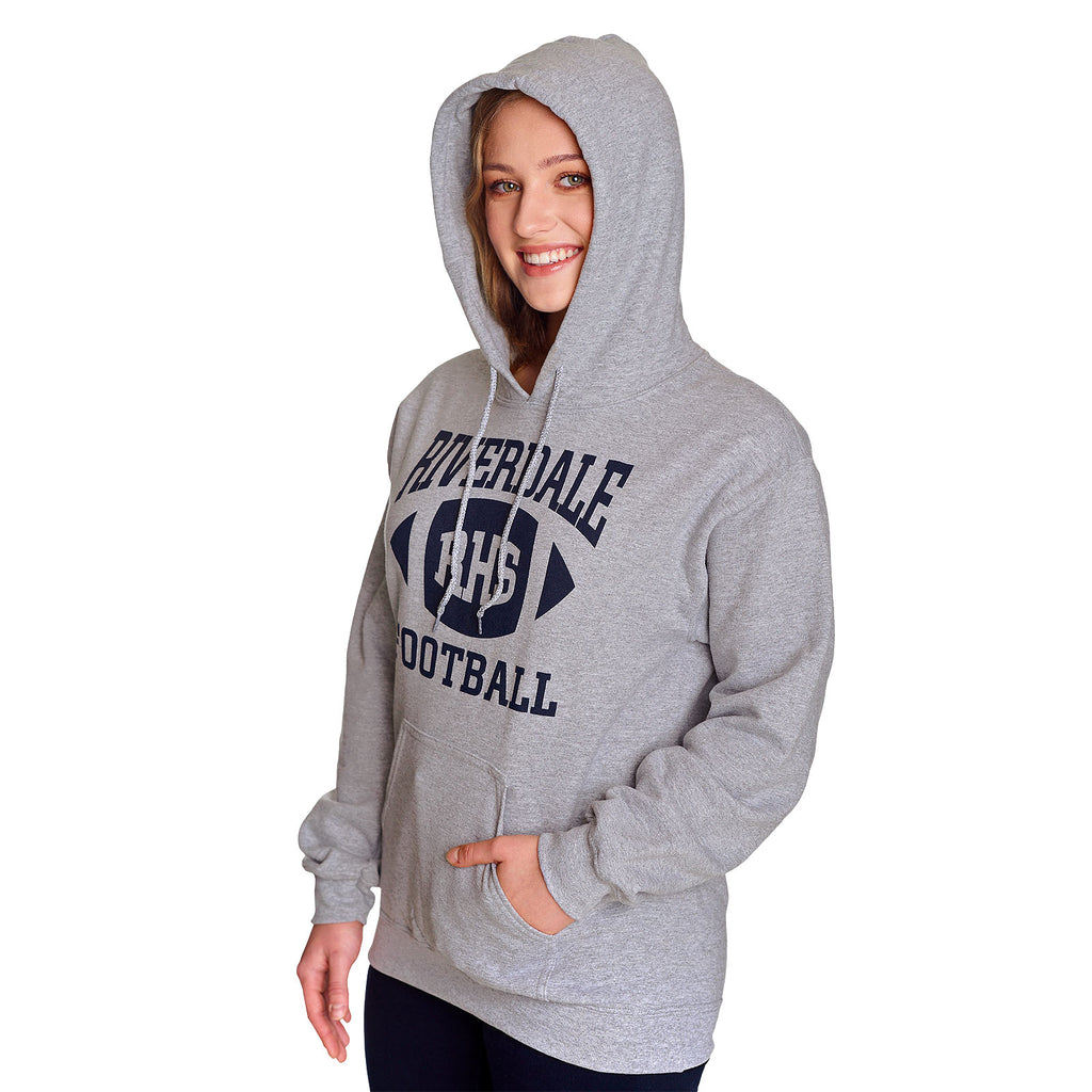 Image produit Riverdale - Sweat à capuche de l'équipe de football RHS gris