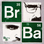 Product image Breaking Bad - Squares T-Shirt grey
