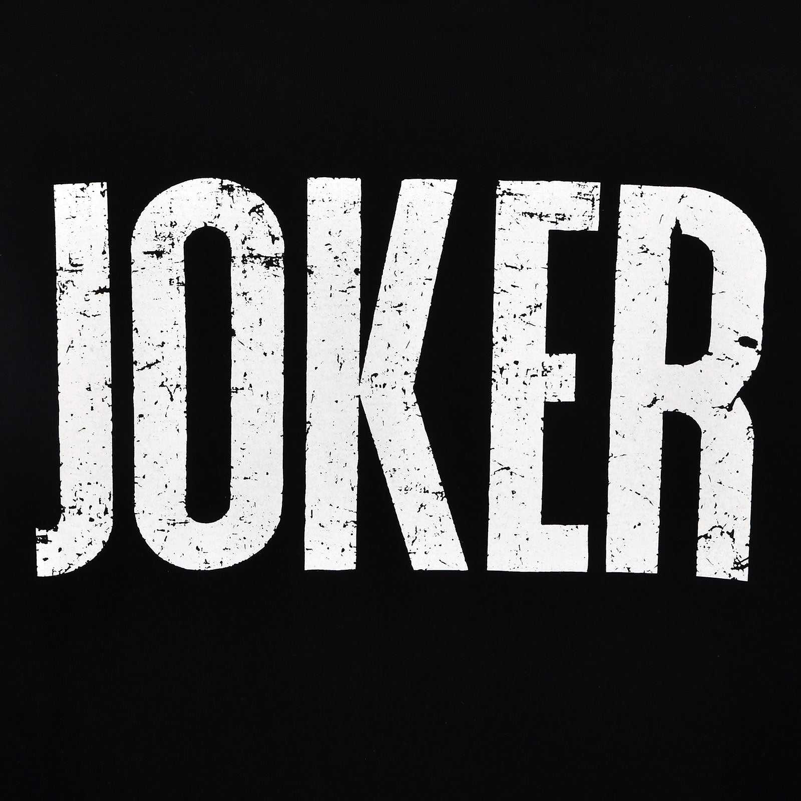 Image produit T-shirt Joker Logo Délavé Noir