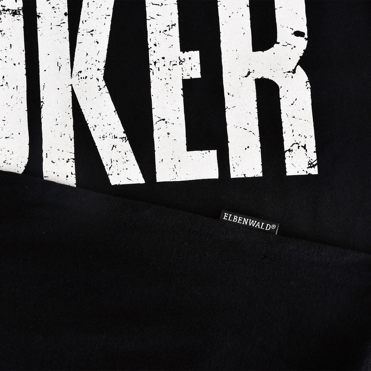 Image produit T-shirt Joker Logo Délavé Noir