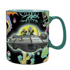 Image produit Rick et Morty - Tasse à effet thermique vaisseau spatial