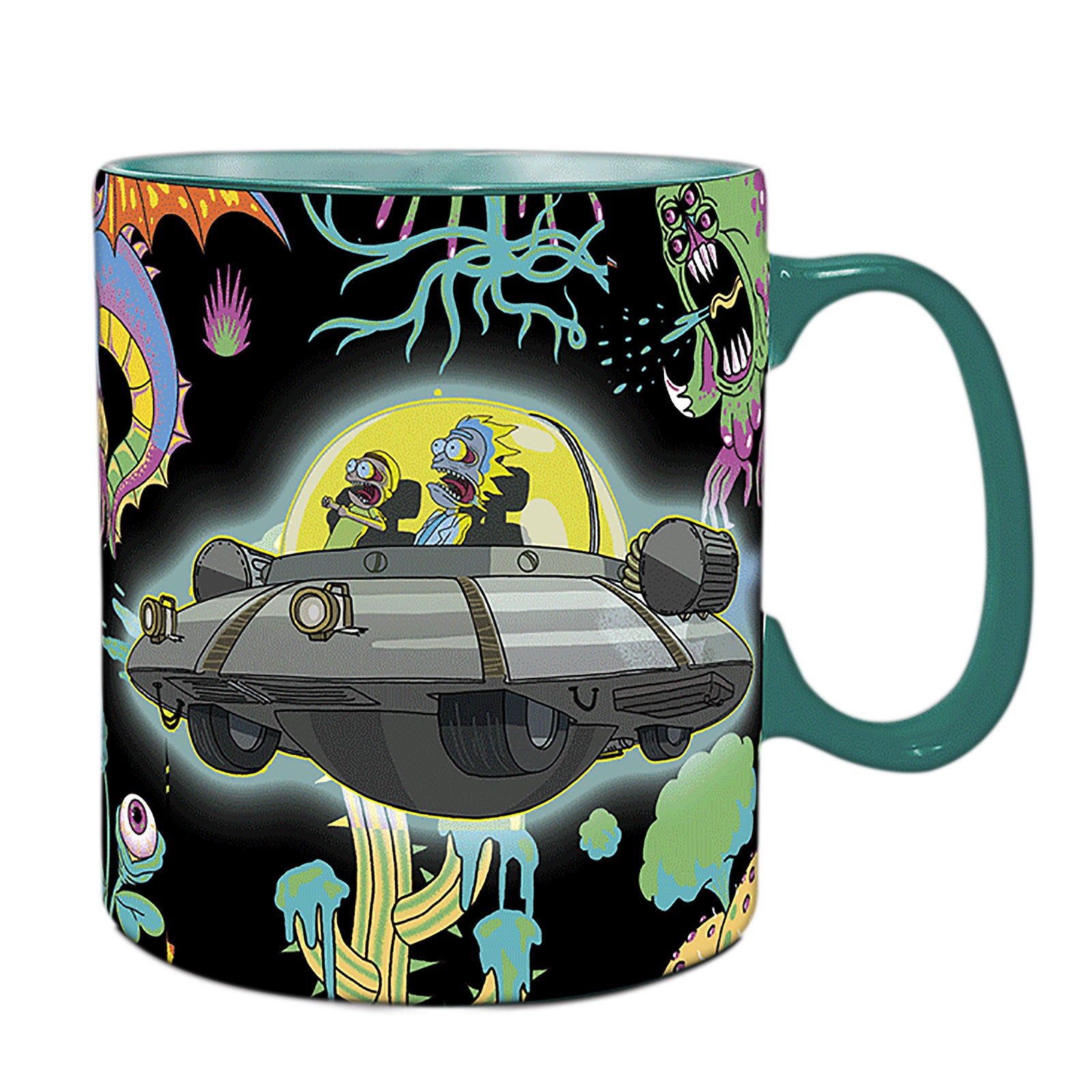 Image produit Rick et Morty - Tasse à effet thermique vaisseau spatial