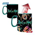 Image produit Rick et Morty - Tasse à effet thermique vaisseau spatial