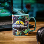 Image produit Rick et Morty - Tasse à effet thermique vaisseau spatial