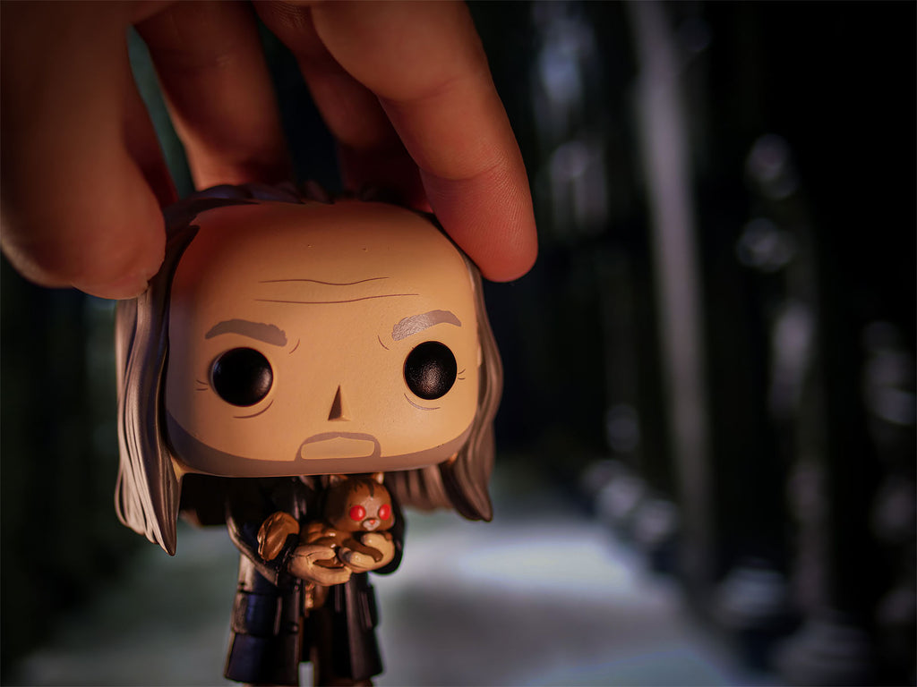 Image produit Harry Potter - Filch avec Mme Norris Yule Ball Figurine Funko Pop
