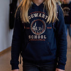 Image produit Harry Potter - Sweat à Capuche Enfant Hogwarts School Bleu