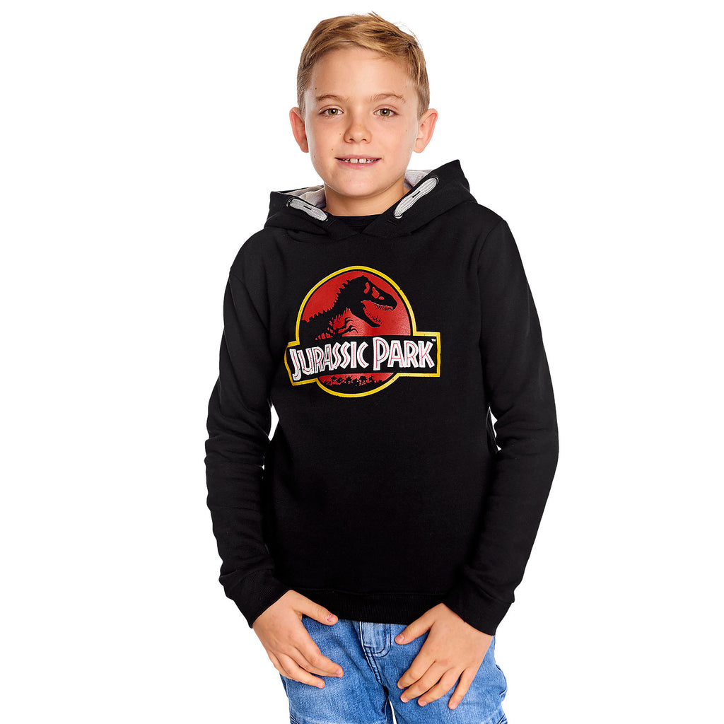 Image produit Jurassic Park - Logo du film Hoodie pour enfants noir