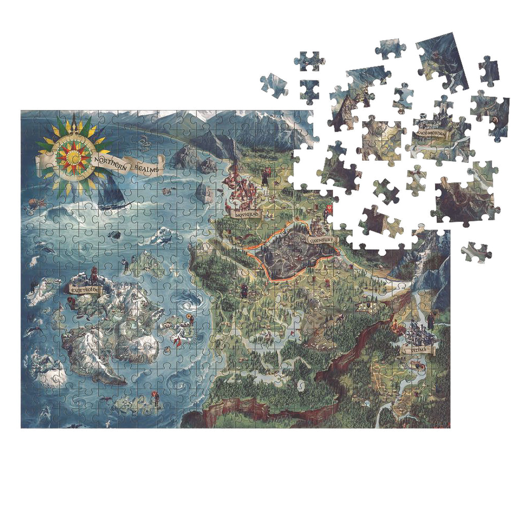 Product image Witcher - Map of the Northern Kingdoms Puzzle