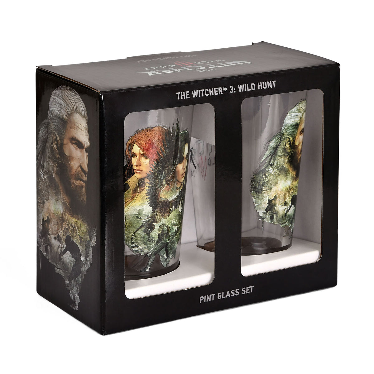Image produit Witcher - Ensemble de Verres Geralt, Triss & Yennefer