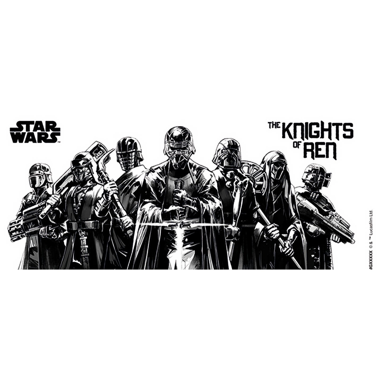Image produit Star Wars - Knights of Ren Tasse noir-blanc