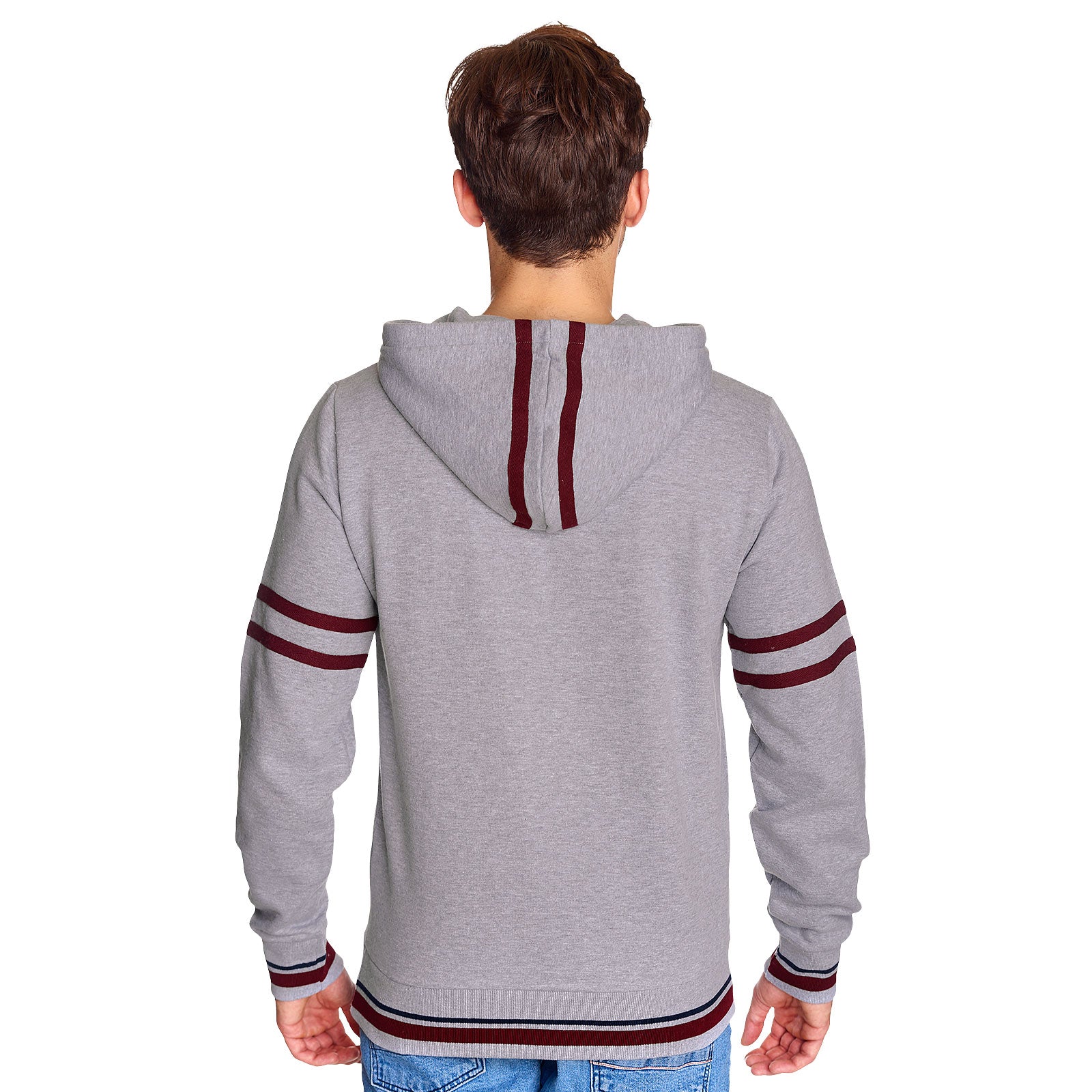 Image produit Harry Potter - Sweat à capuche Hogwarts School gris