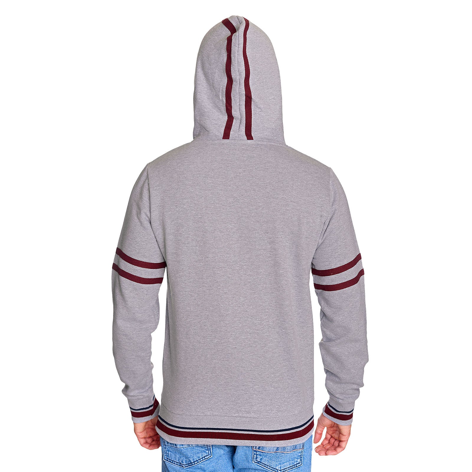 Image produit Harry Potter - Sweat à capuche Hogwarts School gris