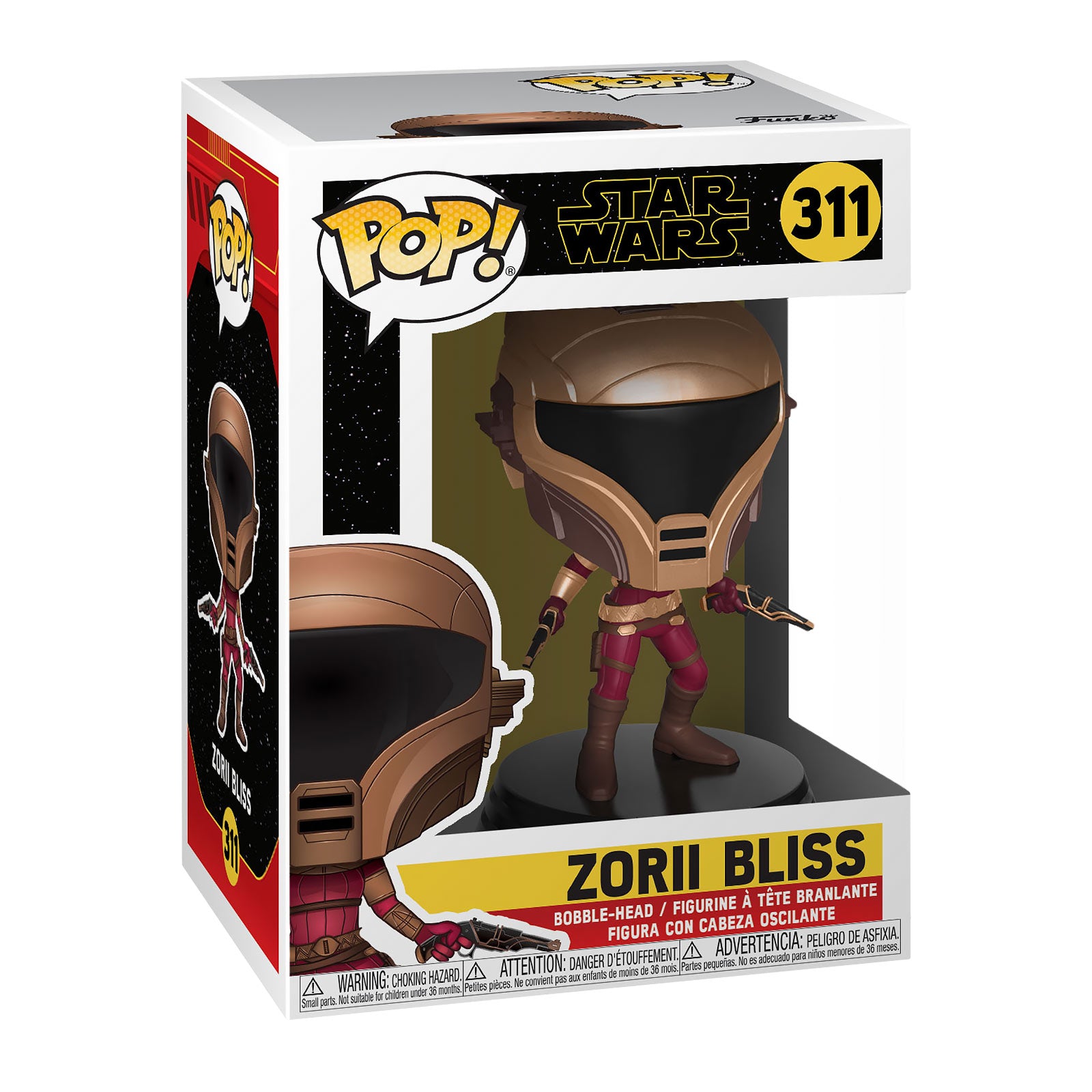 Image produit Star Wars - Figurine à tête branlante Funko Pop Zorii Bliss
