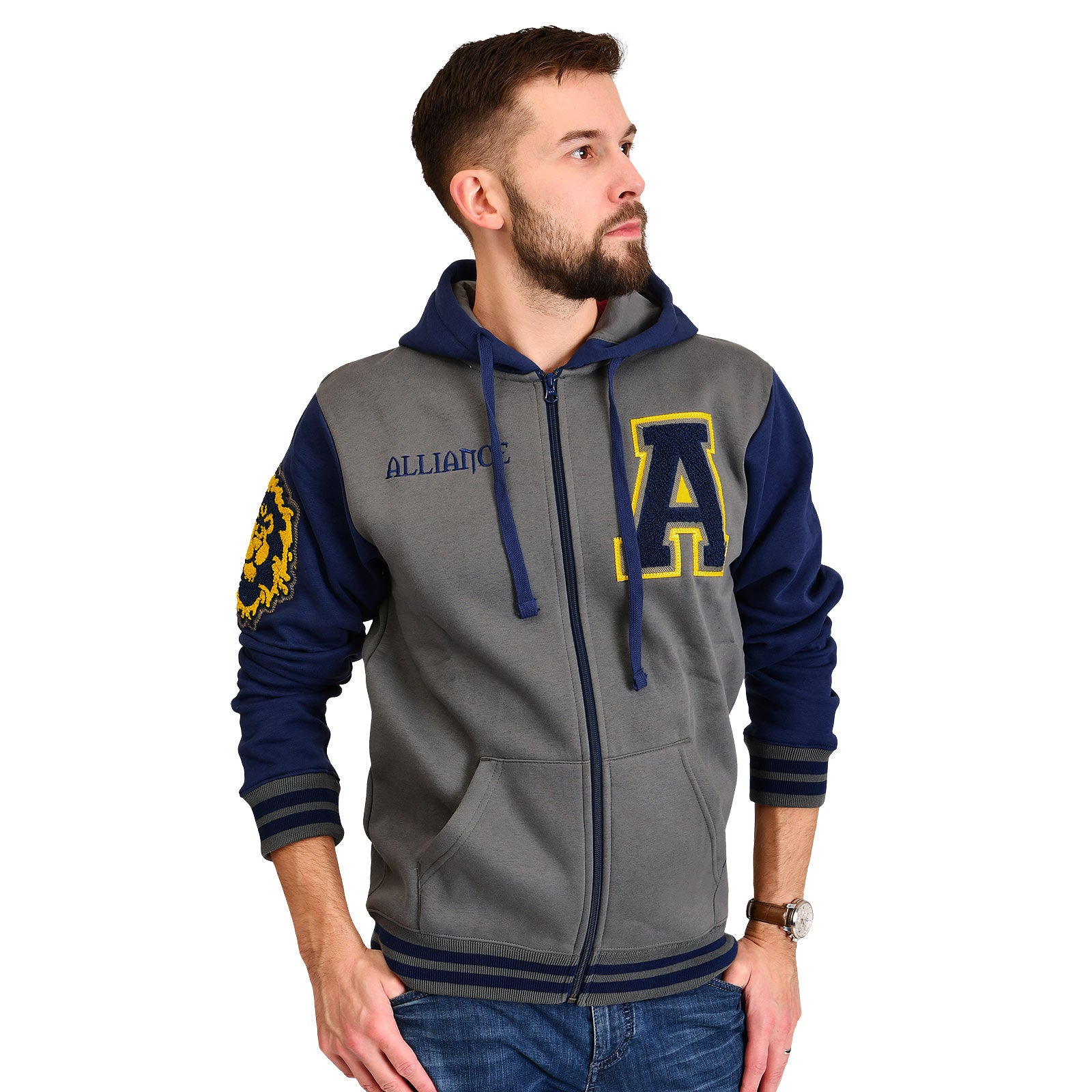 Image produit World of Warcraft - Sweat à capuche deluxe de l'équipe Alliance