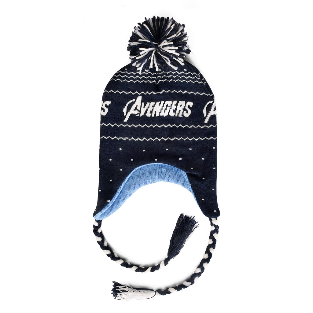 Image produit Avengers - Bonnet Logo avec Pompons
