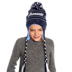 Image produit Avengers - Bonnet Logo avec Pompons