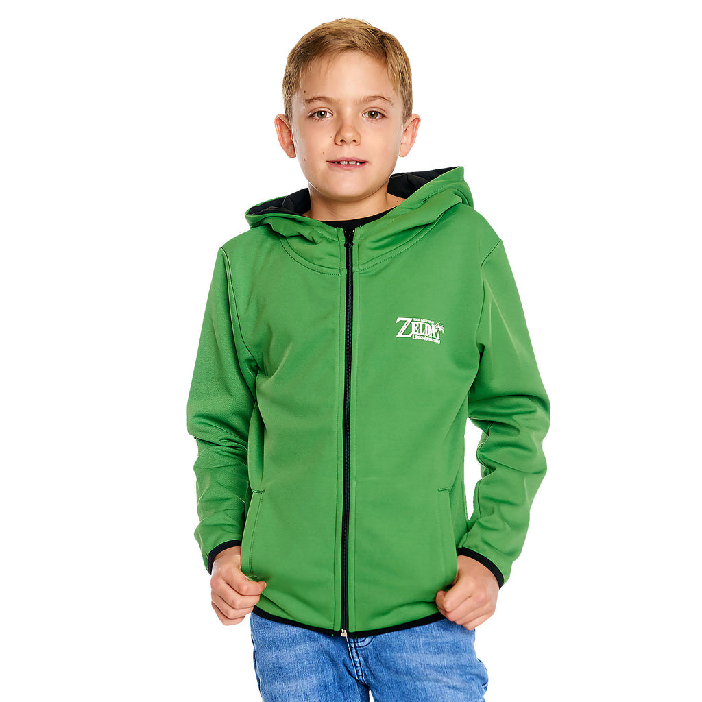 Image produit Zelda - Link's Awakening Veste à capuche pour enfants verte