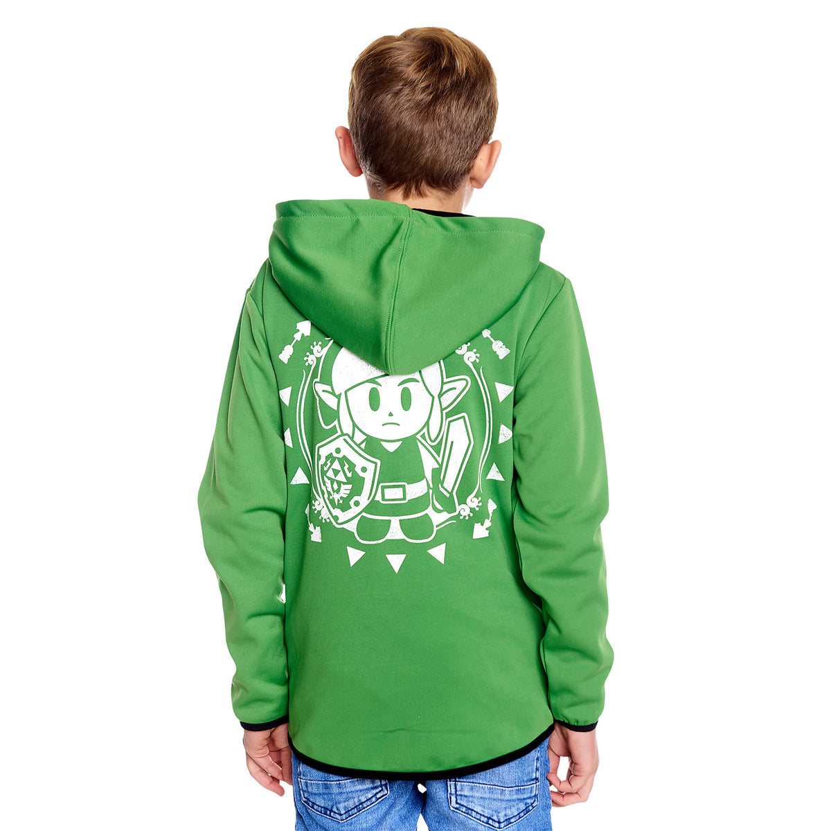 Image produit Zelda - Link's Awakening Veste à capuche pour enfants verte